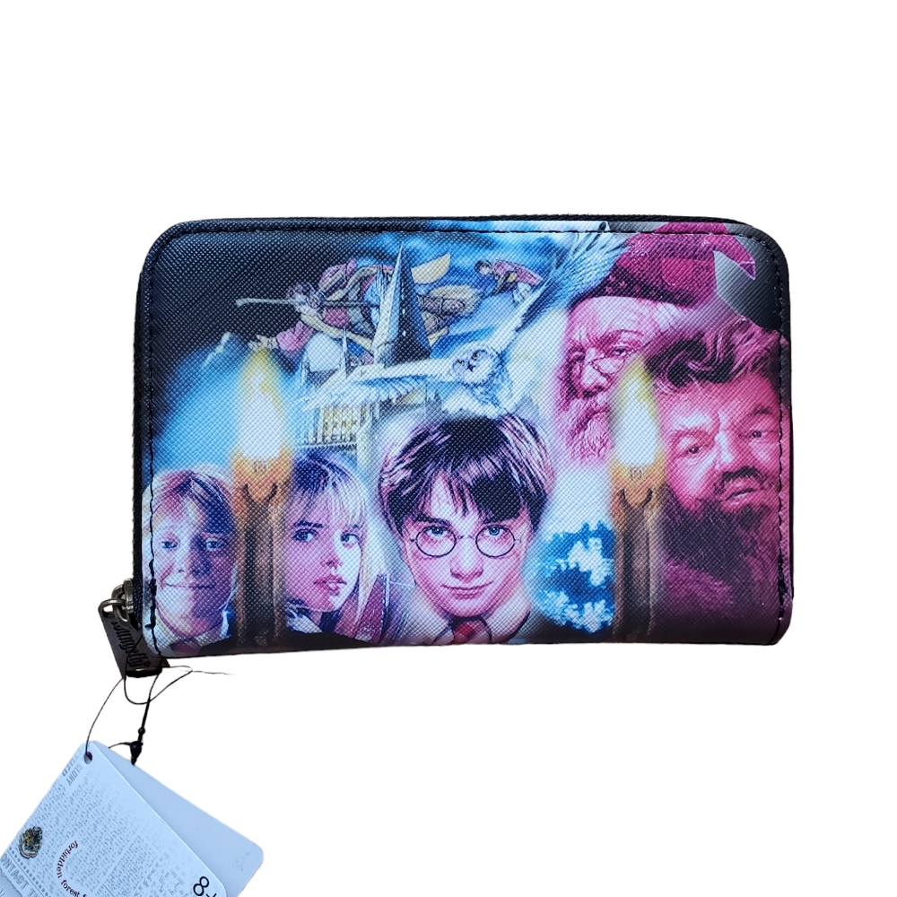 Loungefly Harry‎ Potter Sorcerer's Stone Zip Around Wallet